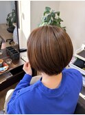 スッキリショート &nbsp;明るめ白髪染め