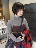 ショートウルフハッシュカットレイヤーカット小顔レイヤー堀場