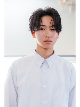 ハルクファースト 札幌(HRK 1st.) 札幌大通メンズショートカットシャドウツイストスパイラルパーマ