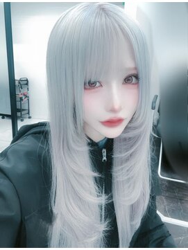 インク 渋谷(INK.) ダークアッシュ/似合わせカット/ミディアムレイヤーカット