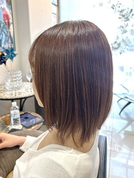 ノア(no_a) 【四条烏丸】酸性ストレート×レイヤーボブ