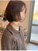 まるみショートボブ
