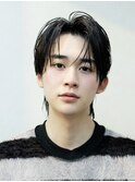 センターパート フェザーショート フェザーウルフ 