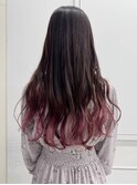 アッシュピンクグラデーション