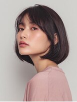 ロディーナ 大口 新子安(rodina)&nbsp;ミルクティーブロンド/ダークブルー/デジタルパーマ/大口新子安