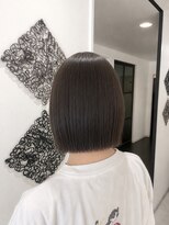シーズナル 切りっぱなしボブ
