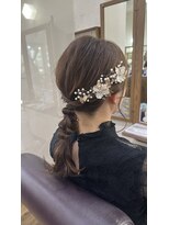 イタクラ 赤道店 (ITAKURA)&nbsp;お呼ばれヘア/結婚式ヘア/編みおろし/ヘアセット