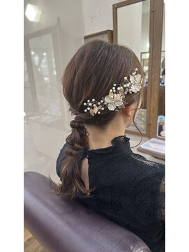 イタクラ 赤道店 (ITAKURA) お呼ばれヘア/結婚式ヘア/編みおろし/ヘアセット