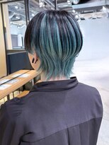 アイティーバイアルバム 下北沢店(IT by ALBUM)&nbsp;ショートヘアレイヤーブリーチ寒色系_ba596811