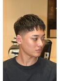 テーパーフェード×フレンチクロップ