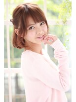[K-two銀座]大人可愛いキレイシルエットBOB夏のヘアアレンジ