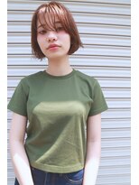 プレディカ(pledica) 【pledica】シースルーバング☆カジュアルボブ