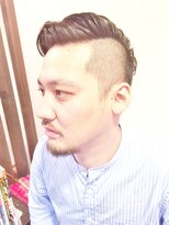 オムヘアーバイグルーマーズ(HOMME HAIR by GROOMER/S)&nbsp;オールデイーズロック・リーゼント【水道橋メンズ美容室】