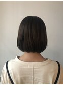 お手入れ簡単なボブスタイル