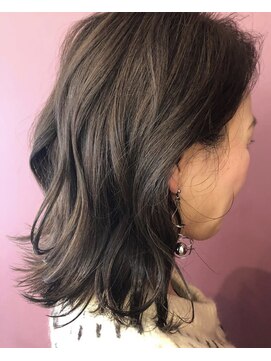 メリッサ ヘアーアンドスパ(melissa hair&spa) 外ハネ切りっぱなしボブ