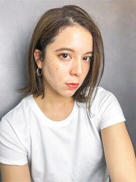 ヘアサロンエム 渋谷店(HAIR SALON M) 前髪/セシルカット/ココアブラウン/大人かわいい