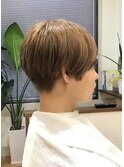 刈り上げマッシュボブ