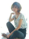 大人可愛い、色気、小顔カットひし形シルエット【錦糸町】