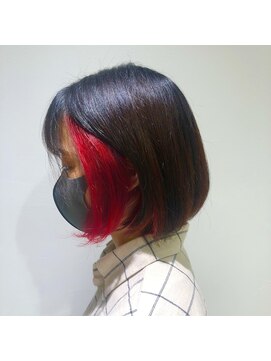 アース コアフュールボーテ ふじみ野店(EARTH coiffure beaute) インナーカラー