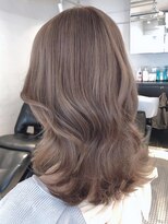 アイティーバイアルバム 八王子店(IT by ALBUM)&nbsp;ベージュミディアム_カーキグレージュマッシュショート_ba336881