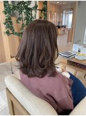 大人かわいいレイヤースタイル☆透明感シアーアッシュブラウン