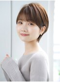 前髪ありショート20代30代40代【AIN.表参道】川原大地