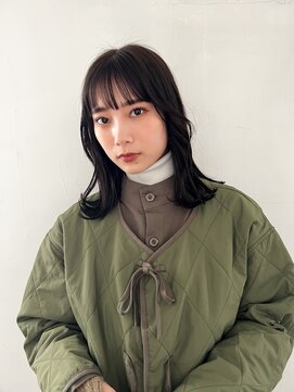 バサ 石神井公園店(BASSA) 大人可愛い20代30代40代インナーカラー小顔ウルフレイヤーボブ