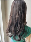 アッシュグレージュ/ロング