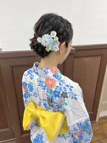 ドット(dot.) dot.  浴衣ヘアアレンジ