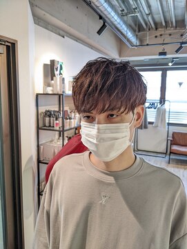 コワファーストナガサキシャンプーボーイ(COIFF1RST NAGASAKI SHAMPOO BOY) 王道マッシュ×アッシュブラウン