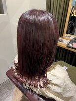 ムーン(moon)&nbsp;#前髪カタログ#インナーグレージュ#ピンクベージュ