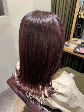 ムーン(moon) #前髪カタログ#インナーグレージュ#ピンクベージュ