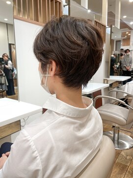 ビュートリアム ギンザ(BEAUTRIUM) ゆるニュアンスパーマ/ショートヘア/ショートボブ