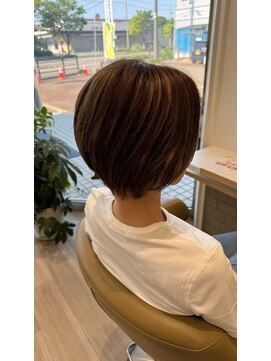 ルクール 上越店 レディースショート×ことりベージュ/20代30代40代50代
