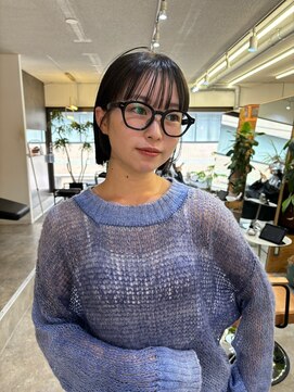 ネルケ 立川(nelke) ミニボブ×ほんのりオリーブ