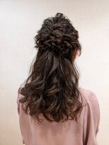 マイ スタイル バイ ヤマノ 仙台店(My Style by Yamano) 結婚式 ハーフアップ