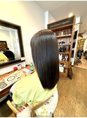髪質改善ストレート