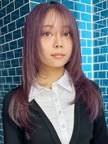 ウィコ 新宿(WICO)&nbsp;バイオレットピンク[渋谷駅/前髪/レイヤーカット/イメチェン]