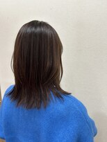 ココカラヘアー ニコ(cococara hair nico)&nbsp;くびれボブ/ミディアムボブ/フェイスレイヤー/艶感