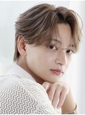 フェザーパーマ韓国ヘア韓国マッシュセンターパートパーマ毛流れ