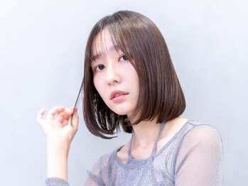 エイトセカンド 新宿三丁目店(EIGHT second)の写真/[新宿]【カット￥3000/イルミナカラー(リタッチ)+カット￥7400】お手頃価格で再現性バツグンのカット☆