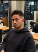 フェザーアップ バーバースタイル フェードカット メンズカット