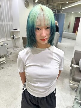 キオク(KIOX) ブルーカラー/水色カラー/ハイトーンカラー/ブリーチカラー