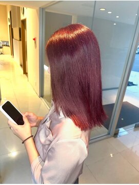 ゴットフロー(GOTTO FLOW) ワインレッド/艶カラー/Wカラーで作る暖色