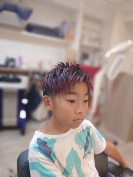 クレアエミュ(Clair emu) キッズカット×メッシュキャップ