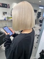 キング 梅田店(K!ng)&nbsp;韓国オルチャンレイヤーカット透明感カラー顔まわり前髪カット