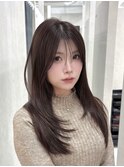 ミディアムレイヤー/大阪/梅田/茶屋町/マンツーマン/韓国/艶髪