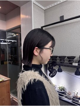 カーキヘアリンク(khaki hair link) 大人可愛いボブスタイル