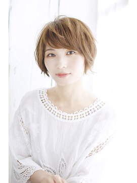 シュシュット(chouchoute) 前髪クールショートアンブレラカラーイメチェンピンクベージュ23