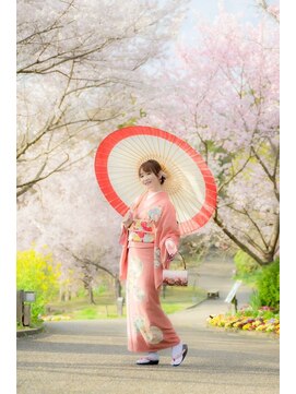 美羽着物館 ナナ 京都伏見稲荷店(Nana) 京都伏見稲荷/訪問着/着付け/着物/ヘアセット/レンタル